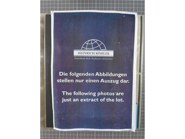 1952/1971, umfangreiche Sammlung von ca. 1.380 Luftpostbelegen mit Erst- und Sonderflügen, u.a. SAS, Sabena, BOAC, Interflug 