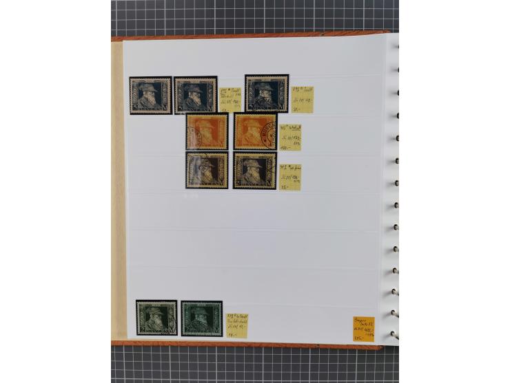 1849/1920, gestempelte und ungebrauchte Sammlung mit allen Gebieten von Baden bis Württemberg, immer gut besetzt mit besseren