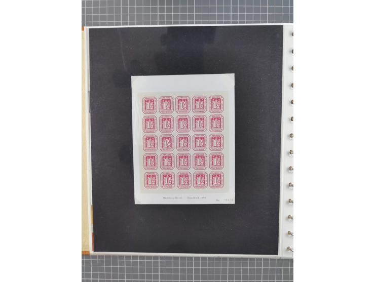 1849/1920, gestempelte und ungebrauchte Sammlung mit allen Gebieten von Baden bis Württemberg, immer gut besetzt mit besseren