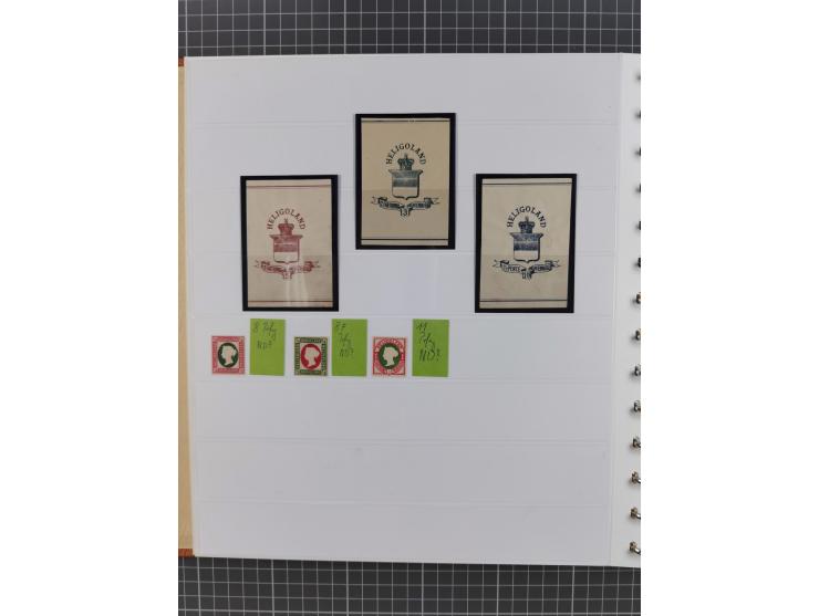 1849/1920, gestempelte und ungebrauchte Sammlung mit allen Gebieten von Baden bis Württemberg, immer gut besetzt mit besseren