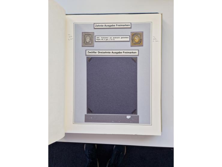 1883/1920 (ca.), extensive unused and mostly used collection with many covers, including Fiscals, highly specialized with som