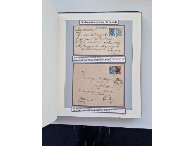 1883/1920 (ca.), extensive unused and mostly used collection with many covers, including Fiscals, highly specialized with som