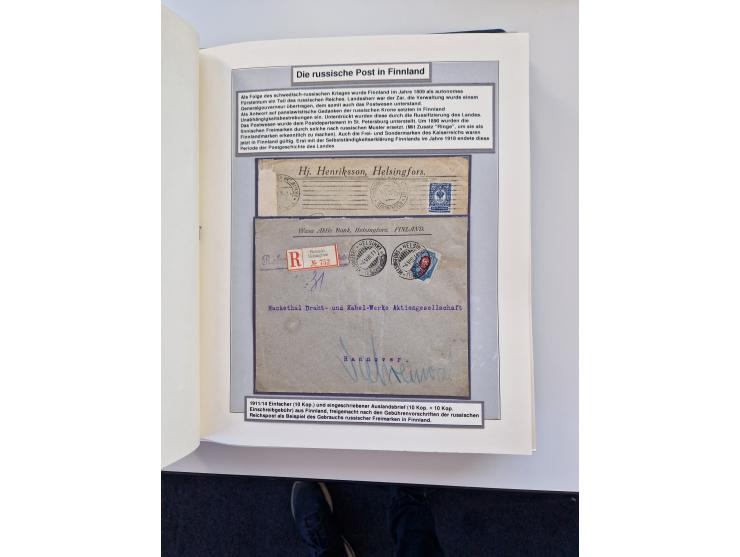 1883/1920 (ca.), extensive unused and mostly used collection with many covers, including Fiscals, highly specialized with som