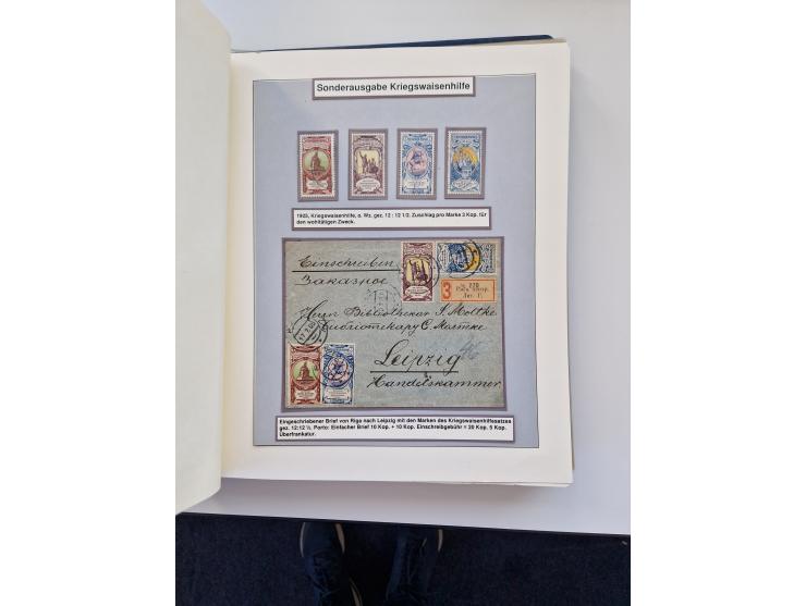 1883/1920 (ca.), extensive unused and mostly used collection with many covers, including Fiscals, highly specialized with som