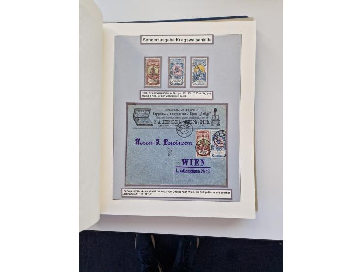 1883/1920 (ca.), extensive unused and mostly used collection with many covers, including Fiscals, highly specialized with som