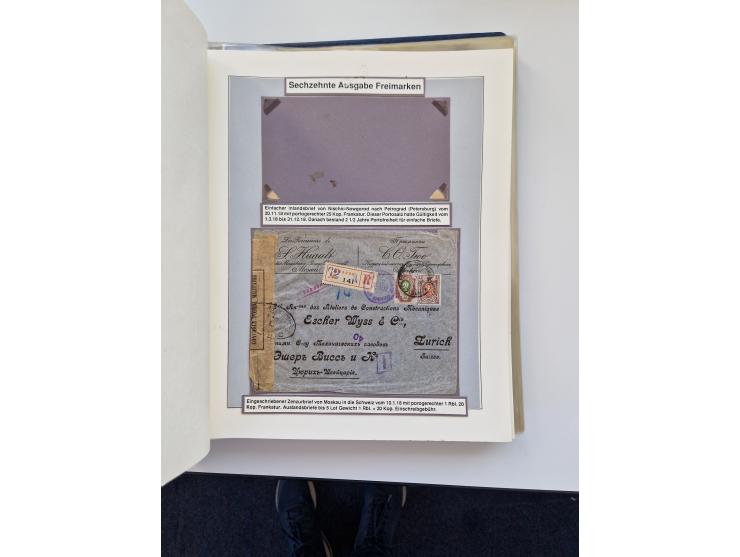 1883/1920 (ca.), extensive unused and mostly used collection with many covers, including Fiscals, highly specialized with som