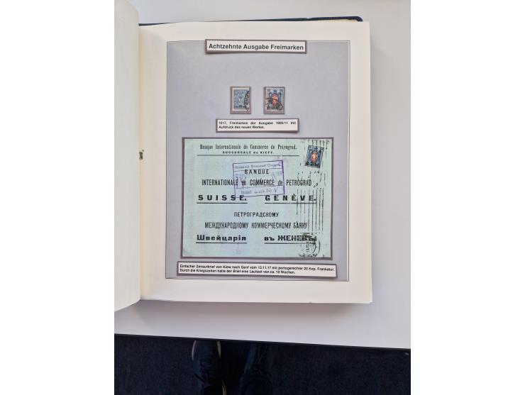 1883/1920 (ca.), extensive unused and mostly used collection with many covers, including Fiscals, highly specialized with som