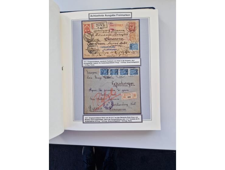 1883/1920 (ca.), extensive unused and mostly used collection with many covers, including Fiscals, highly specialized with som