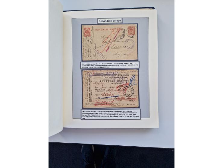 1883/1920 (ca.), extensive unused and mostly used collection with many covers, including Fiscals, highly specialized with som