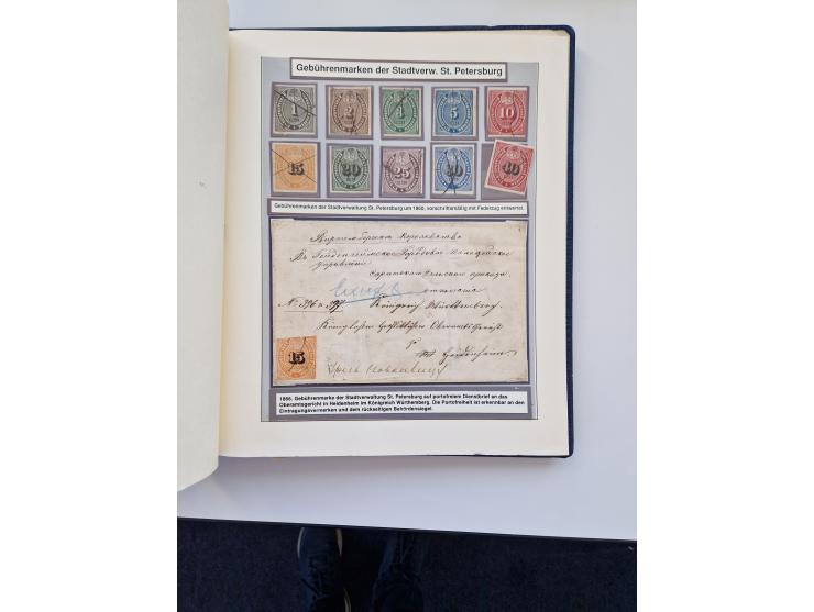 1883/1920 (ca.), extensive unused and mostly used collection with many covers, including Fiscals, highly specialized with som