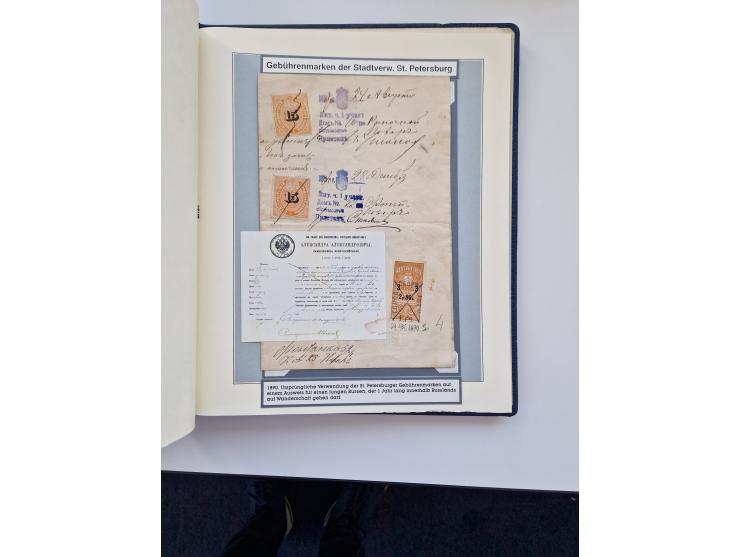 1883/1920 (ca.), extensive unused and mostly used collection with many covers, including Fiscals, highly specialized with som