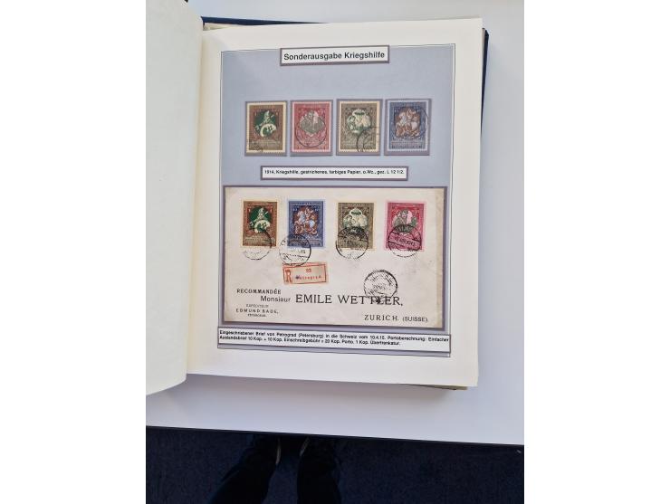 1883/1920 (ca.), extensive unused and mostly used collection with many covers, including Fiscals, highly specialized with som