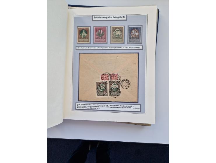 1883/1920 (ca.), extensive unused and mostly used collection with many covers, including Fiscals, highly specialized with som