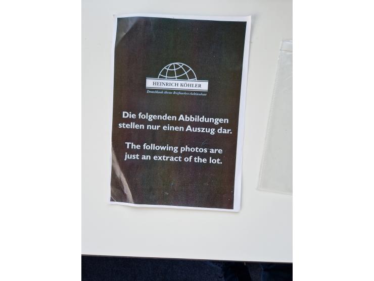 1850/1960 (ca.), Partie von über 200 Briefen und Karten, mit gutem Teil Altdeutschland, u.a. Bayern MiNr. 9+11 auf Einschreib