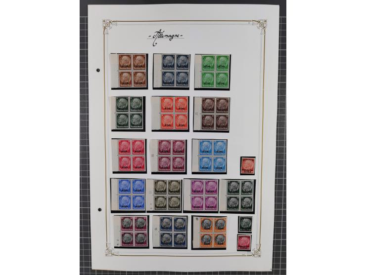 1872/1935, kleine gestempelte Sammlung ab Brustschilde, teils mehrfach mit schönen Stempeln, außerdem einige bessere Werte wi