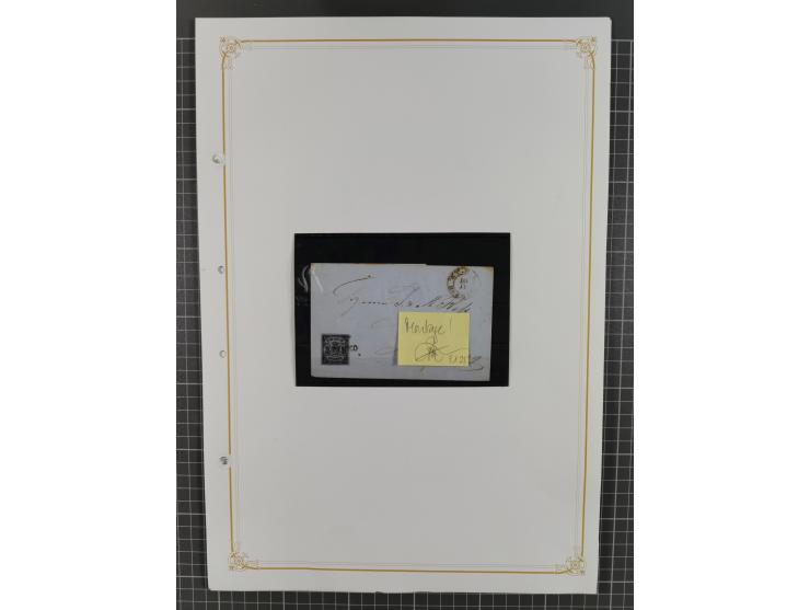 1855/67, ungebrauchte und gestempelte Sammlung, dabei diverse bessere Werte, dabei Mi.-Nr. 1y, 5b, 5c sowie 13 gestempelt, so