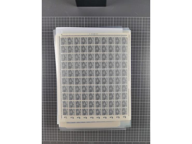 1923/1962, meist postfrischer reichhaltiger Bestand ab Danzig mit einem guten Teil Berlin bis Bundesrepublik, dabei Bögen und