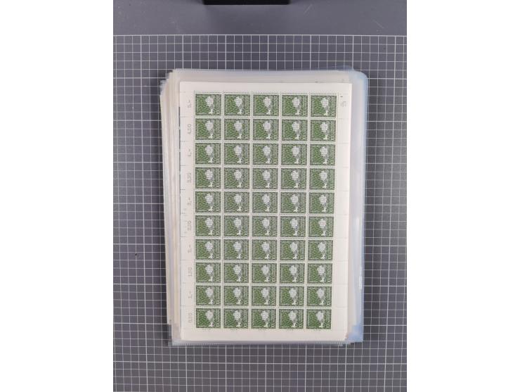 1923/1962, meist postfrischer reichhaltiger Bestand ab Danzig mit einem guten Teil Berlin bis Bundesrepublik, dabei Bögen und