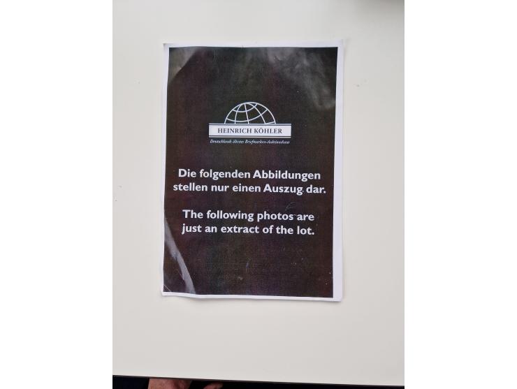 1880/1950 (ca.), interesting holding of about 400 franked and unfranked entires; many different handstamps, colour frankings,