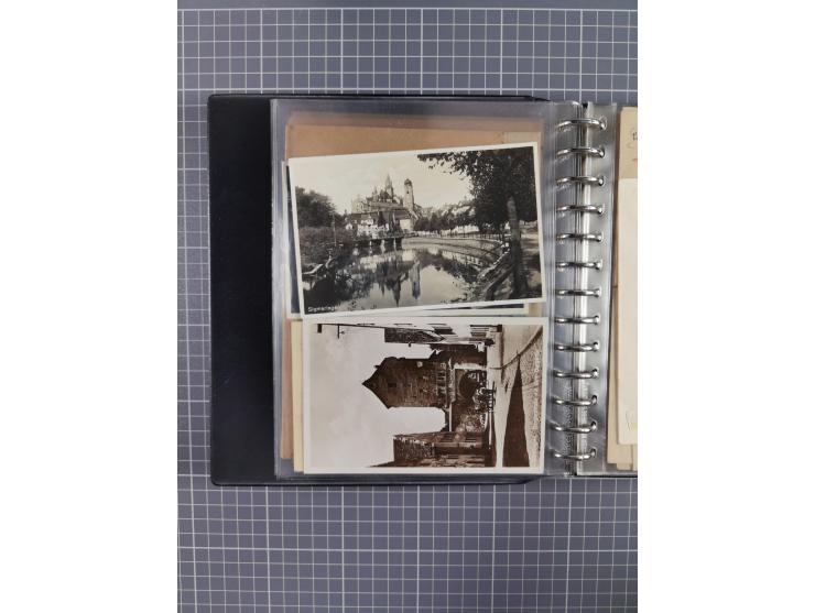 1933/45, rund 140 Briefe und Karten mit Sondermarken-Frankaturen, dabei MeF, Einschreiben, etc.