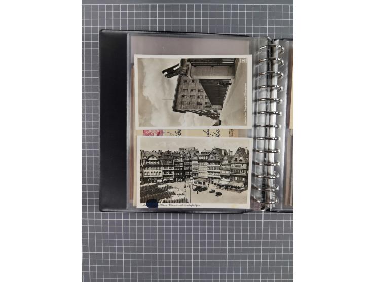 1933/45, rund 140 Briefe und Karten mit Sondermarken-Frankaturen, dabei MeF, Einschreiben, etc.