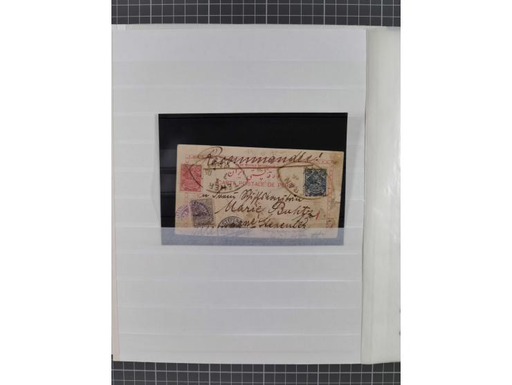 1875/1960 (ca.), interesting used/mint and mint never hinged collection including a good part of Saudi Arabia, Nejd, Hejaz in