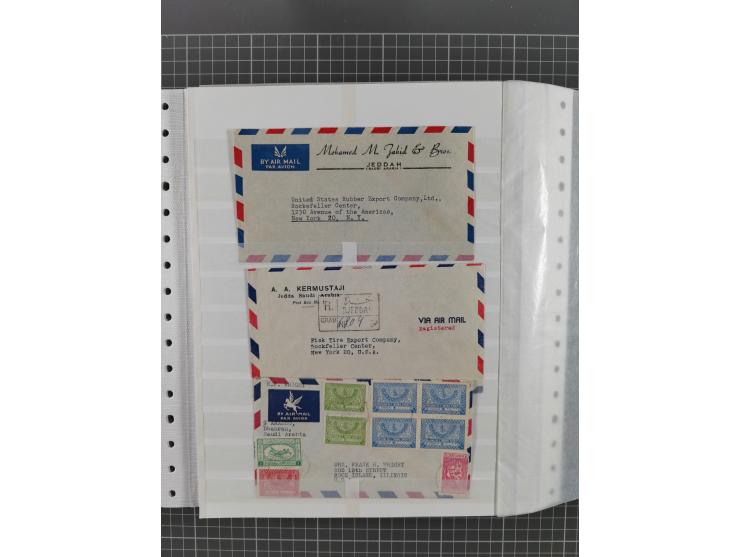 1875/1960 (ca.), interesting used/mint and mint never hinged collection including a good part of Saudi Arabia, Nejd, Hejaz in