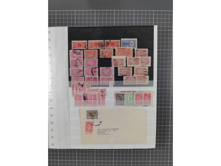 1875/1960 (ca.), interesting used/mint and mint never hinged collection including a good part of Saudi Arabia, Nejd, Hejaz in