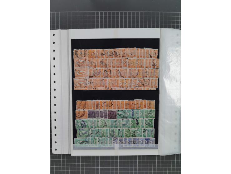 1875/1960 (ca.), interesting used/mint and mint never hinged collection including a good part of Saudi Arabia, Nejd, Hejaz in