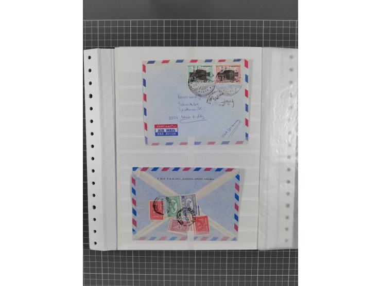 1875/1960 (ca.), interesting used/mint and mint never hinged collection including a good part of Saudi Arabia, Nejd, Hejaz in