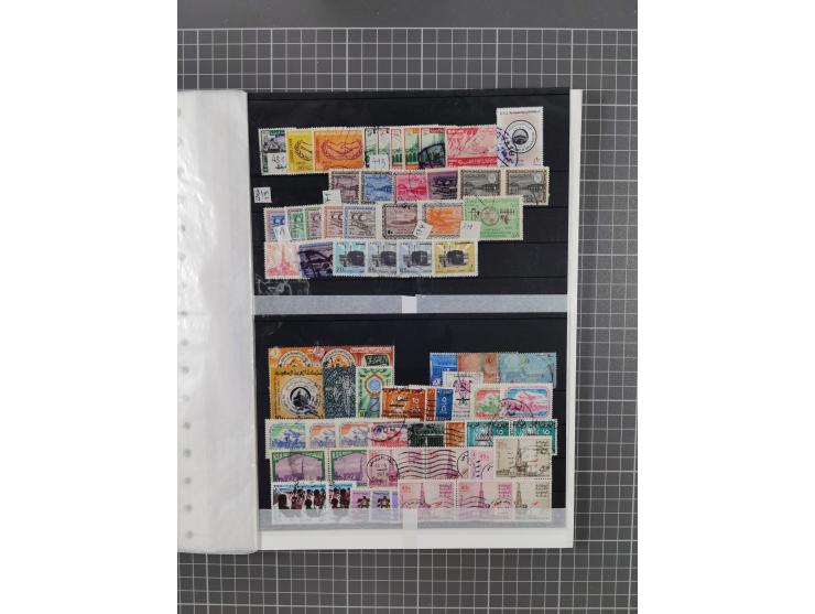 1875/1960 (ca.), interesting used/mint and mint never hinged collection including a good part of Saudi Arabia, Nejd, Hejaz in