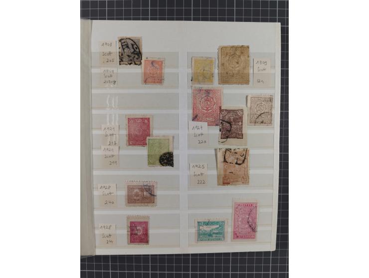 1875/1960 (ca.), interesting used/mint and mint never hinged collection including a good part of Saudi Arabia, Nejd, Hejaz in