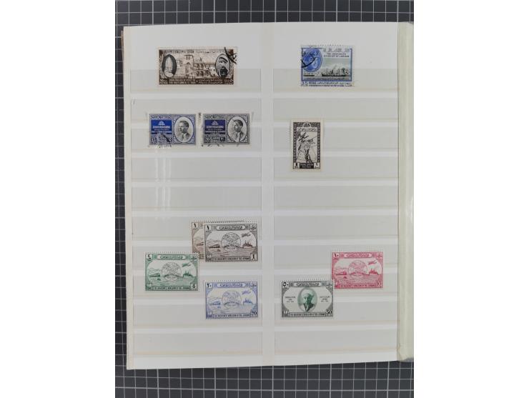 1875/1960 (ca.), interesting used/mint and mint never hinged collection including a good part of Saudi Arabia, Nejd, Hejaz in