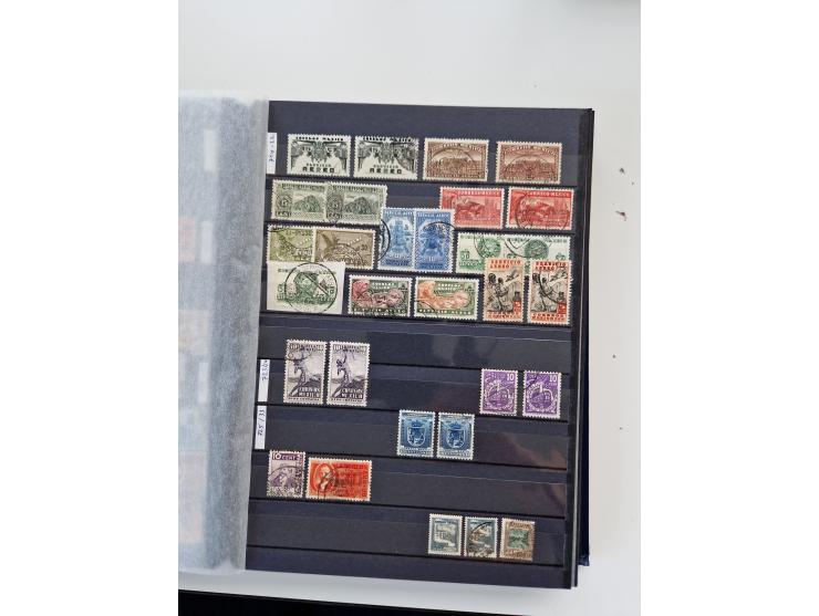 1856/2003 (ca.), Costa Rica to El Salvador, extensive mint never hinged/unused and used collection with many duplicates, incl