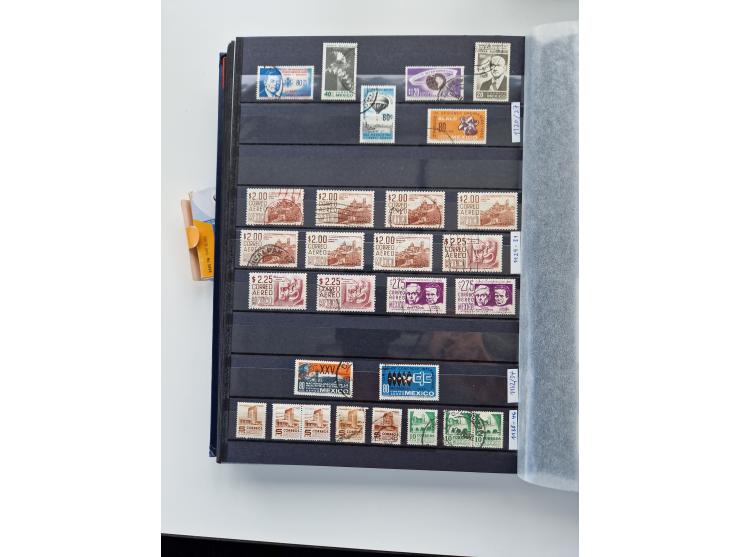 1856/2003 (ca.), Costa Rica to El Salvador, extensive mint never hinged/unused and used collection with many duplicates, incl