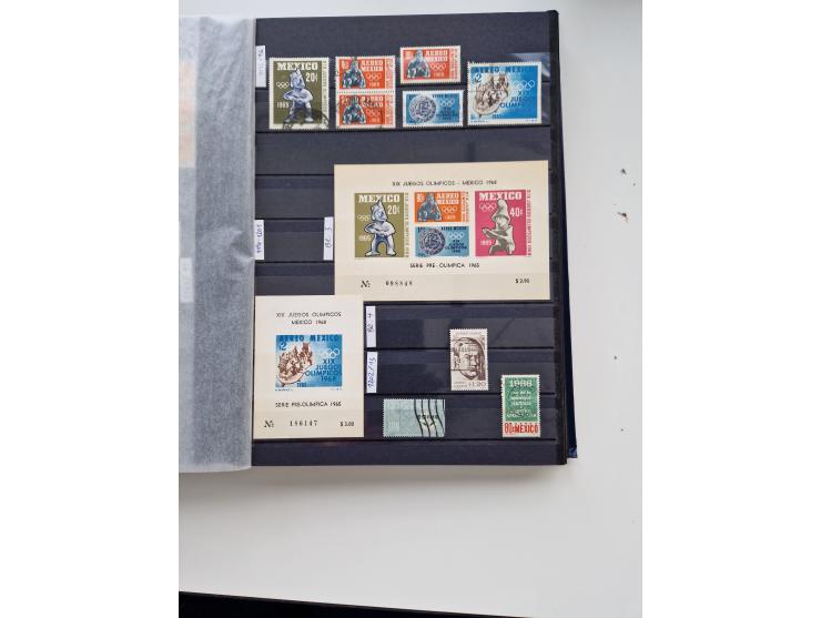 1856/2003 (ca.), Costa Rica to El Salvador, extensive mint never hinged/unused and used collection with many duplicates, incl