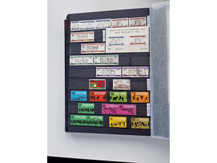 1856/2003 (ca.), Costa Rica to El Salvador, extensive mint never hinged/unused and used collection with many duplicates, incl