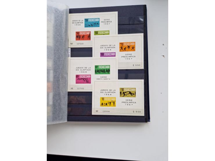 1856/2003 (ca.), Costa Rica to El Salvador, extensive mint never hinged/unused and used collection with many duplicates, incl