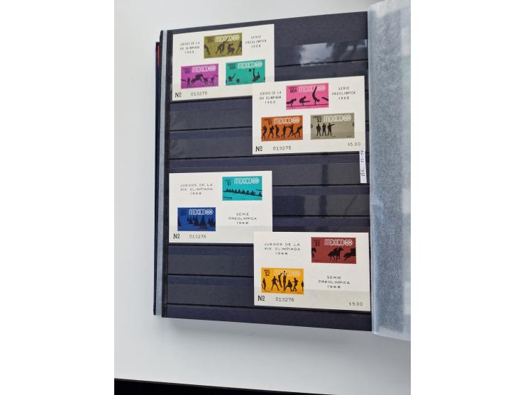 1856/2003 (ca.), Costa Rica to El Salvador, extensive mint never hinged/unused and used collection with many duplicates, incl