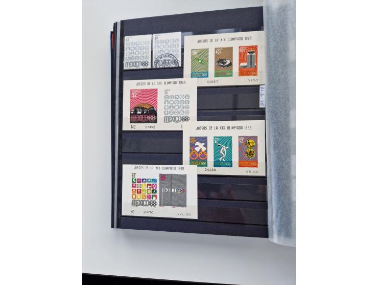 1856/2003 (ca.), Costa Rica to El Salvador, extensive mint never hinged/unused and used collection with many duplicates, incl