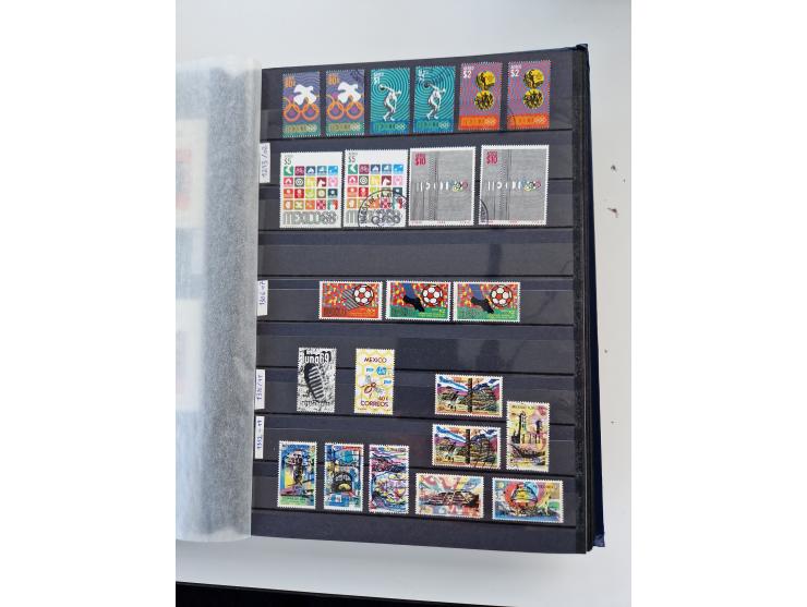 1856/2003 (ca.), Costa Rica to El Salvador, extensive mint never hinged/unused and used collection with many duplicates, incl