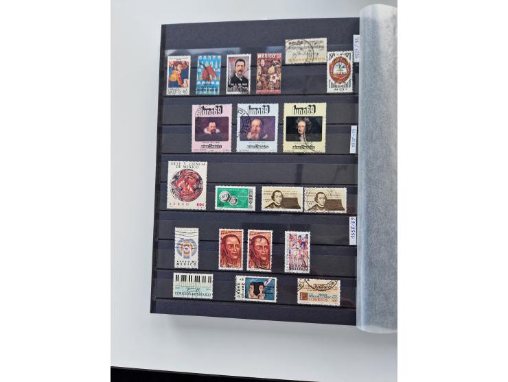 1856/2003 (ca.), Costa Rica to El Salvador, extensive mint never hinged/unused and used collection with many duplicates, incl