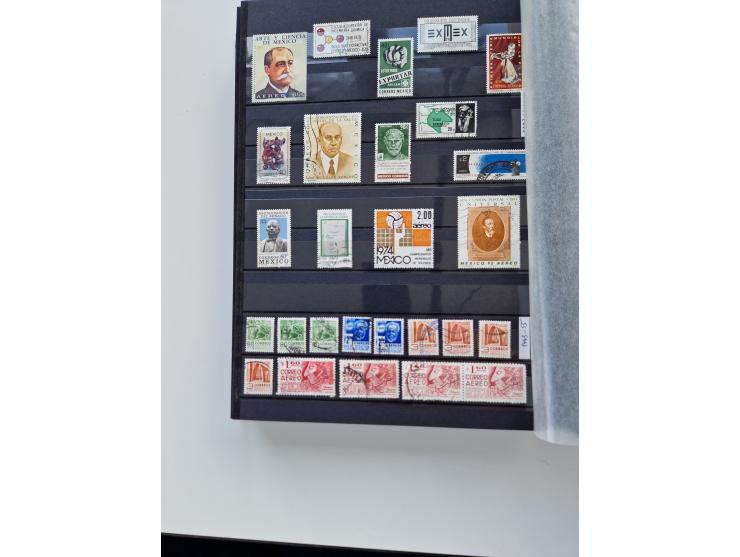 1856/2003 (ca.), Costa Rica to El Salvador, extensive mint never hinged/unused and used collection with many duplicates, incl