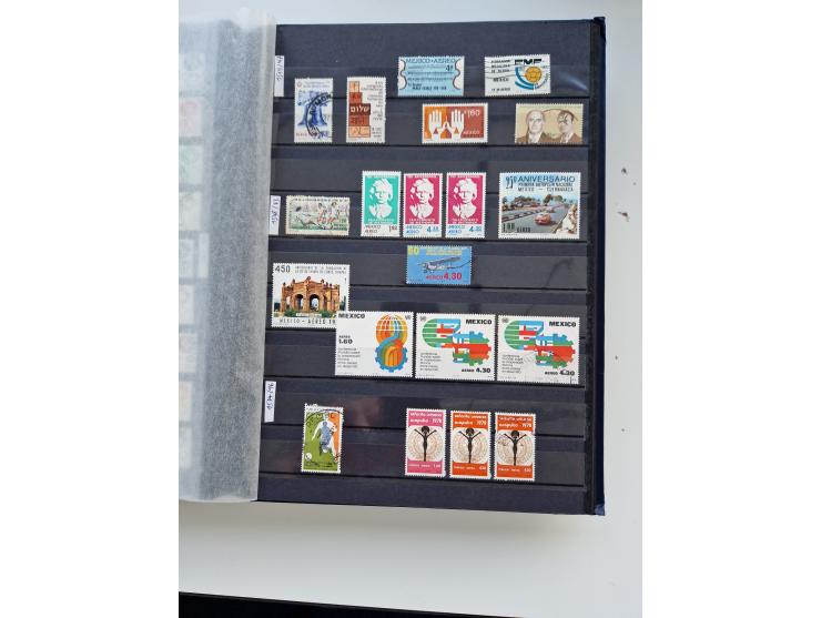 1856/2003 (ca.), Costa Rica to El Salvador, extensive mint never hinged/unused and used collection with many duplicates, incl