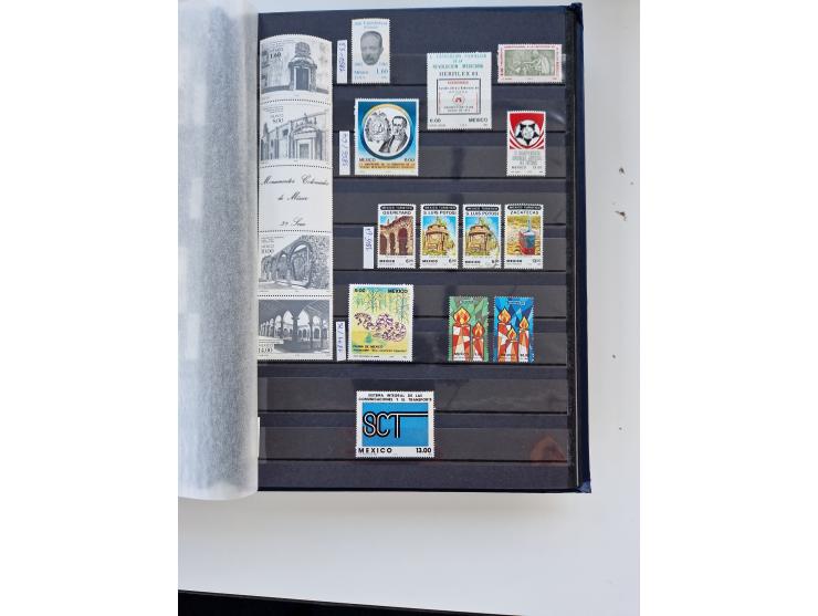 1856/2003 (ca.), Costa Rica to El Salvador, extensive mint never hinged/unused and used collection with many duplicates, incl