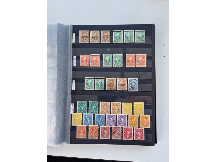 1856/2003 (ca.), Costa Rica to El Salvador, extensive mint never hinged/unused and used collection with many duplicates, incl