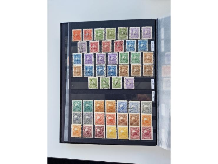 1856/2003 (ca.), Costa Rica to El Salvador, extensive mint never hinged/unused and used collection with many duplicates, incl