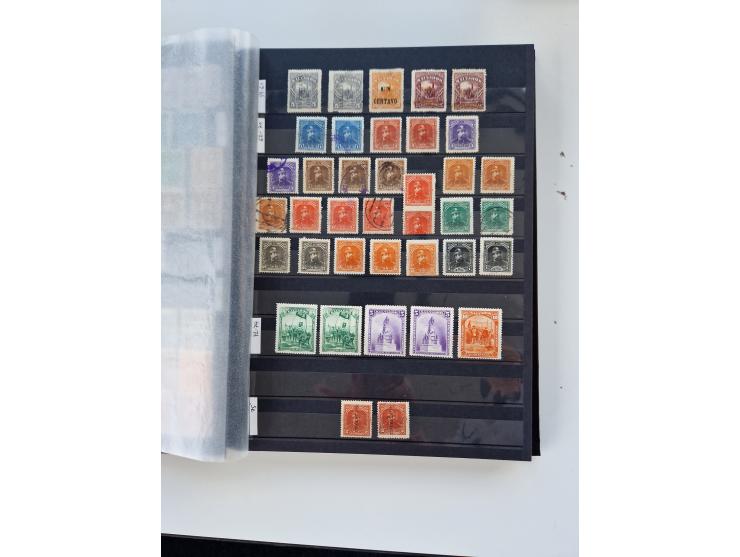 1856/2003 (ca.), Costa Rica to El Salvador, extensive mint never hinged/unused and used collection with many duplicates, incl