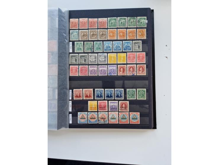 1856/2003 (ca.), Costa Rica to El Salvador, extensive mint never hinged/unused and used collection with many duplicates, incl