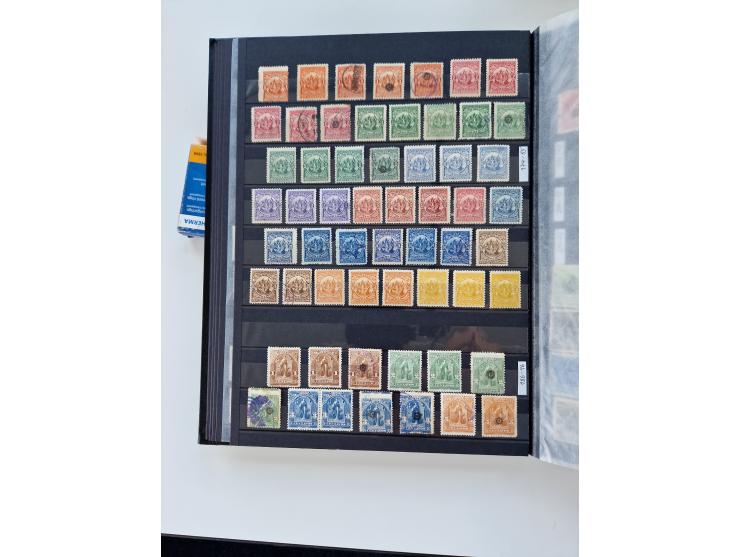 1856/2003 (ca.), Costa Rica to El Salvador, extensive mint never hinged/unused and used collection with many duplicates, incl
